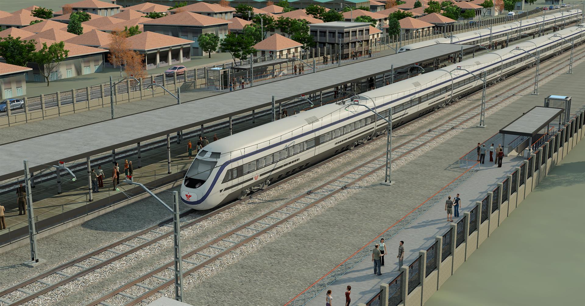 Adana-Mersin istasyonları arasında mevcut hattın yanına 3. ve 4. hat ilave edilmesi işi